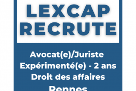 Image de Le Cabinet LEXCAP recrute à Rennes !
